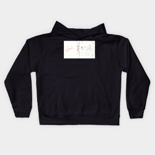 The wow signal Kids Hoodie